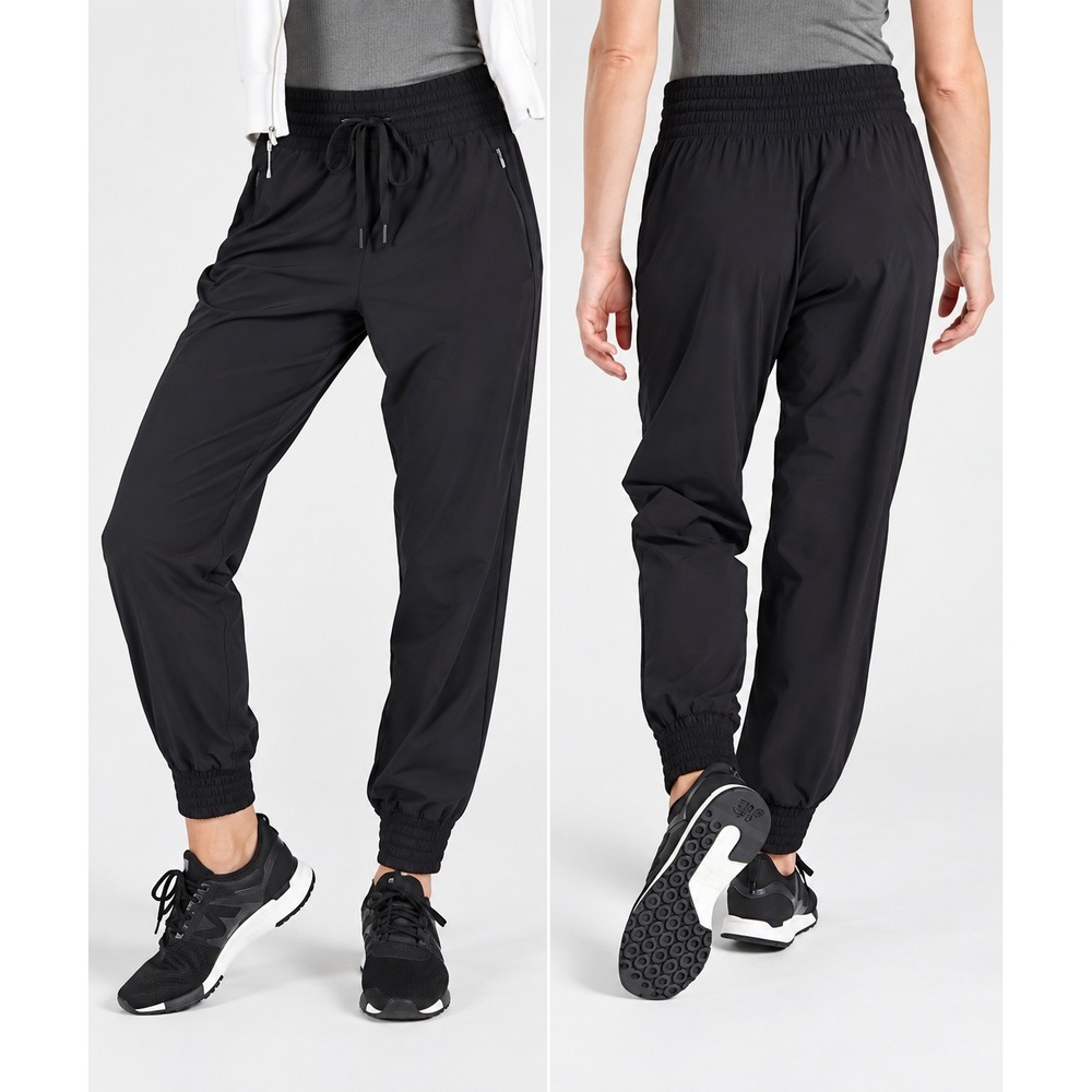 Athleta | Camden Jogger Black Stretch Travel Athleisure Pants | Sz 6